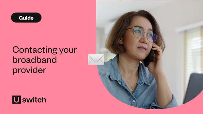 woman on the phone to her provider
