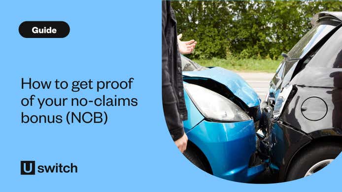 two damaged cars after being in an accident