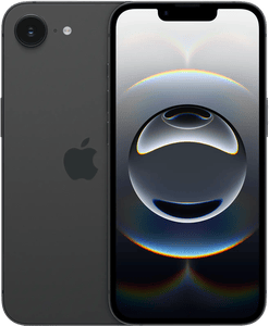 iPhone 16e front and back