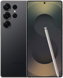 Galaxy S25 Ultra front and back